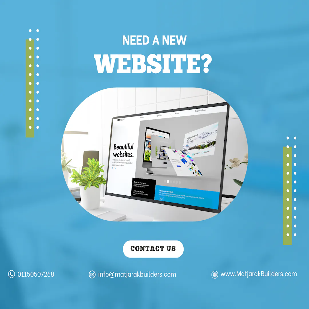 Matjarak Builders | startup-store-management-new-website-design-service